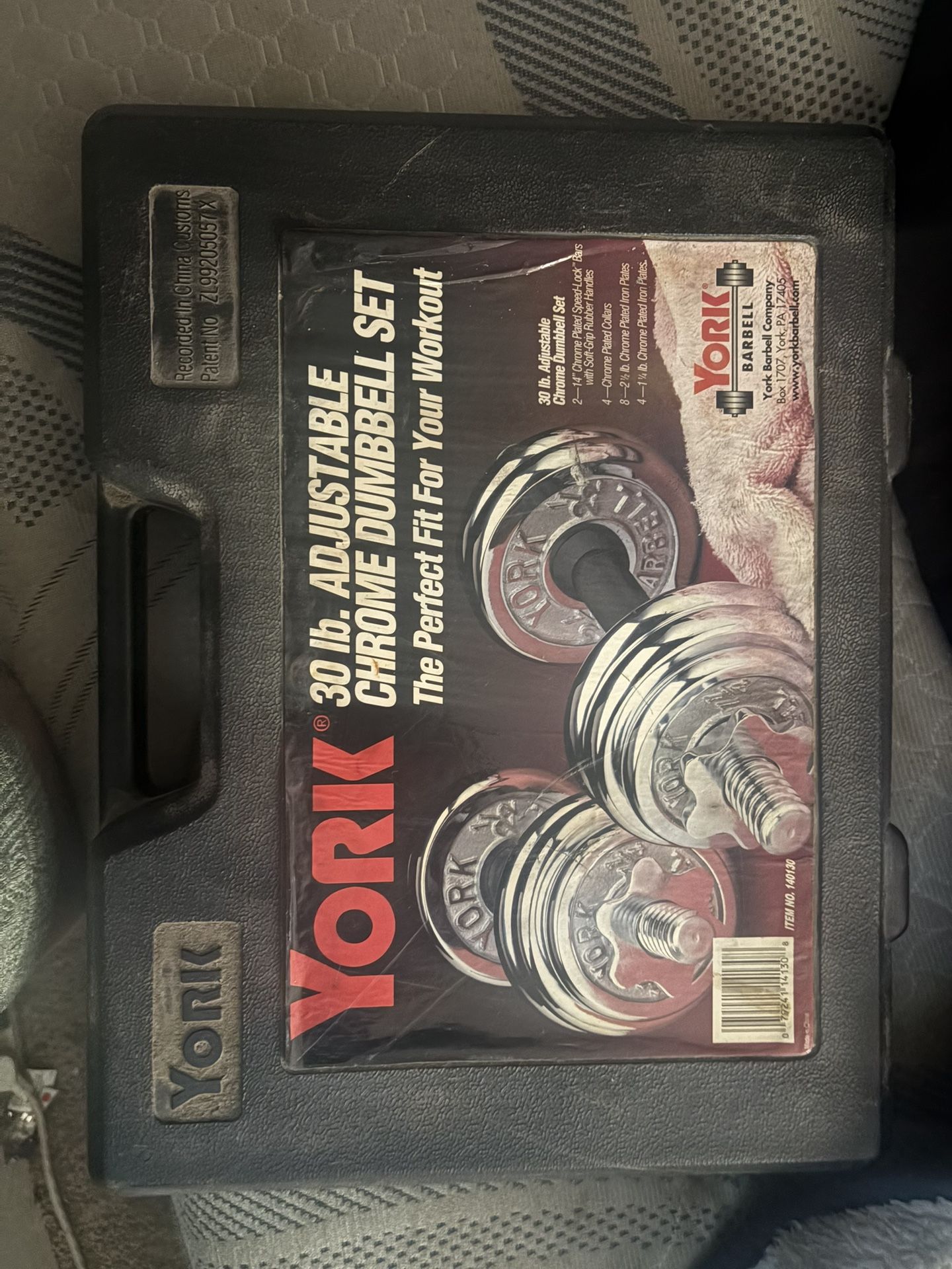 York 30lb Dumbbell Set