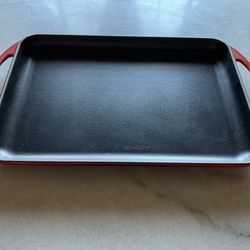 Le Creuset Rectangular Grill Pan Cast Iron