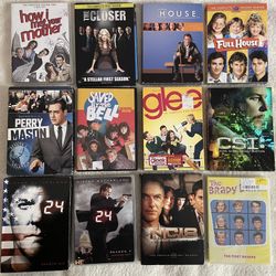TV Series and there respected Seasons. See Listing/photos.  $2 each!