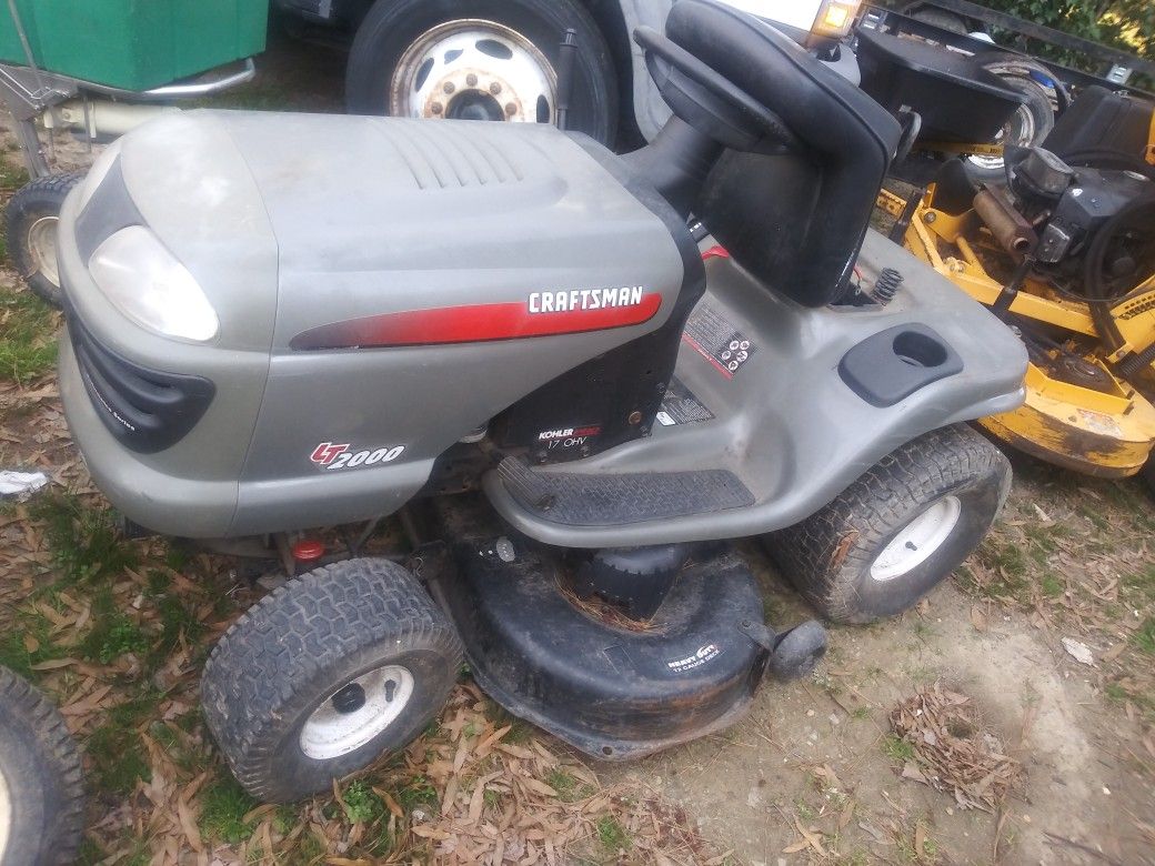 Riding mower
