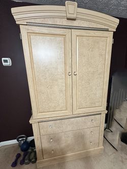 Armoire and nightstand