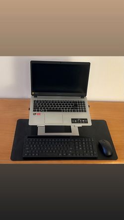 Silver Acer Aspire 5 Slim laptop