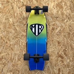 Quiksilver Retro Twin 9" Skateboard Longboard