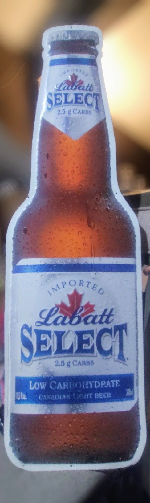 Labatt Select Tin Beer Sign