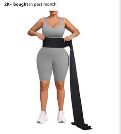 Waist trainer wrap