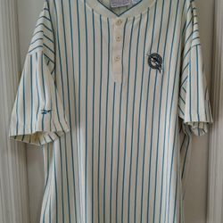 FLORIDA MARLINS VINTAGE XL  REEBOK JERSEY IN NEW CONDITION - ENLARGE PHOTOS 
