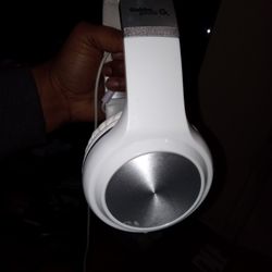 Used Phone Over The Ear Headphones W/Mouth Piece