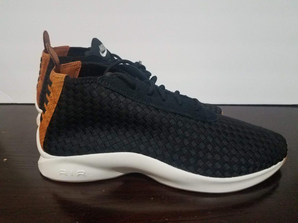 Size 11 New Nike Air Men's Woven Boot Snakeskin Leather Shoes