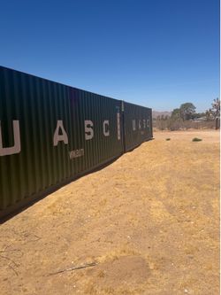 Storage shipping containers, local yard located In Hesperia
