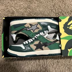 Bape Stars // Size 10 Worn ONCE 