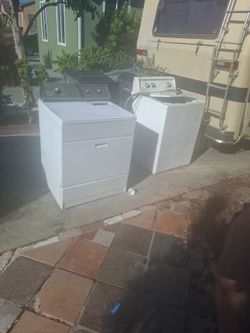 Washer and dryer