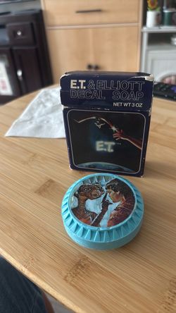 Vintage E.T. & Elliott Decal Soap 3 oz