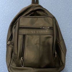 Leather Backpack 