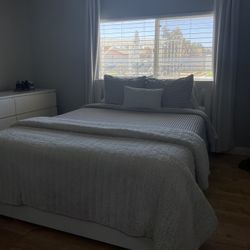 Queen Bed Frame (+mattress optional)