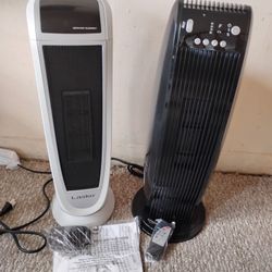 New  Tower Heater With Remote Control 