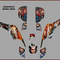 Honda 400ex Graphic Kit 