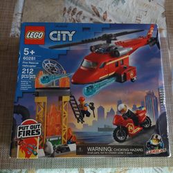 Lego "City" Fire Rescue Heli. (60281)