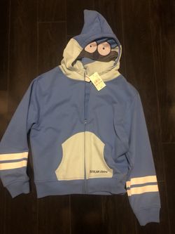 Regular Show Mordecai sweatshirt Hoodie Costume Kids 16