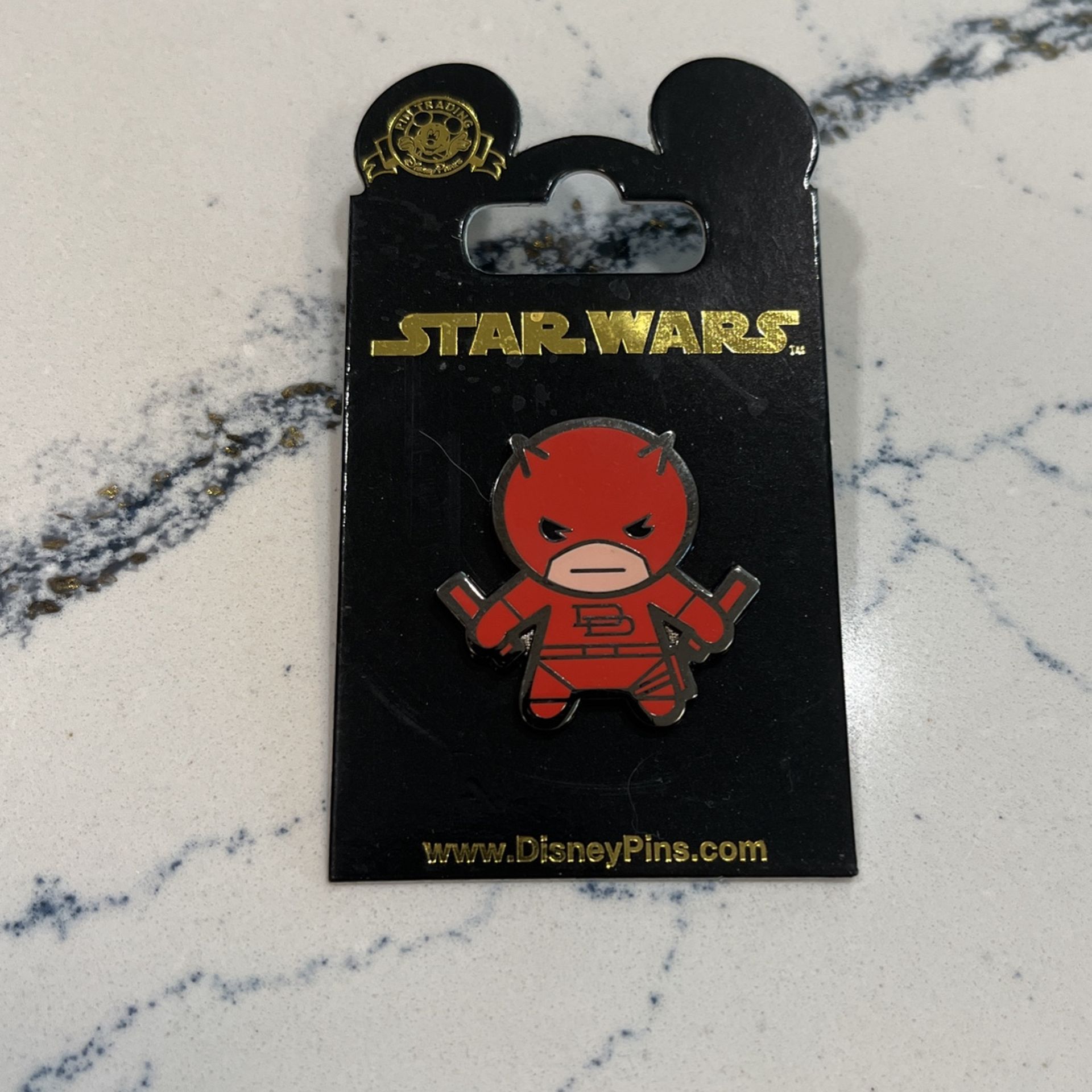 Cute Marvel Series Dare Devil Disney World Pin