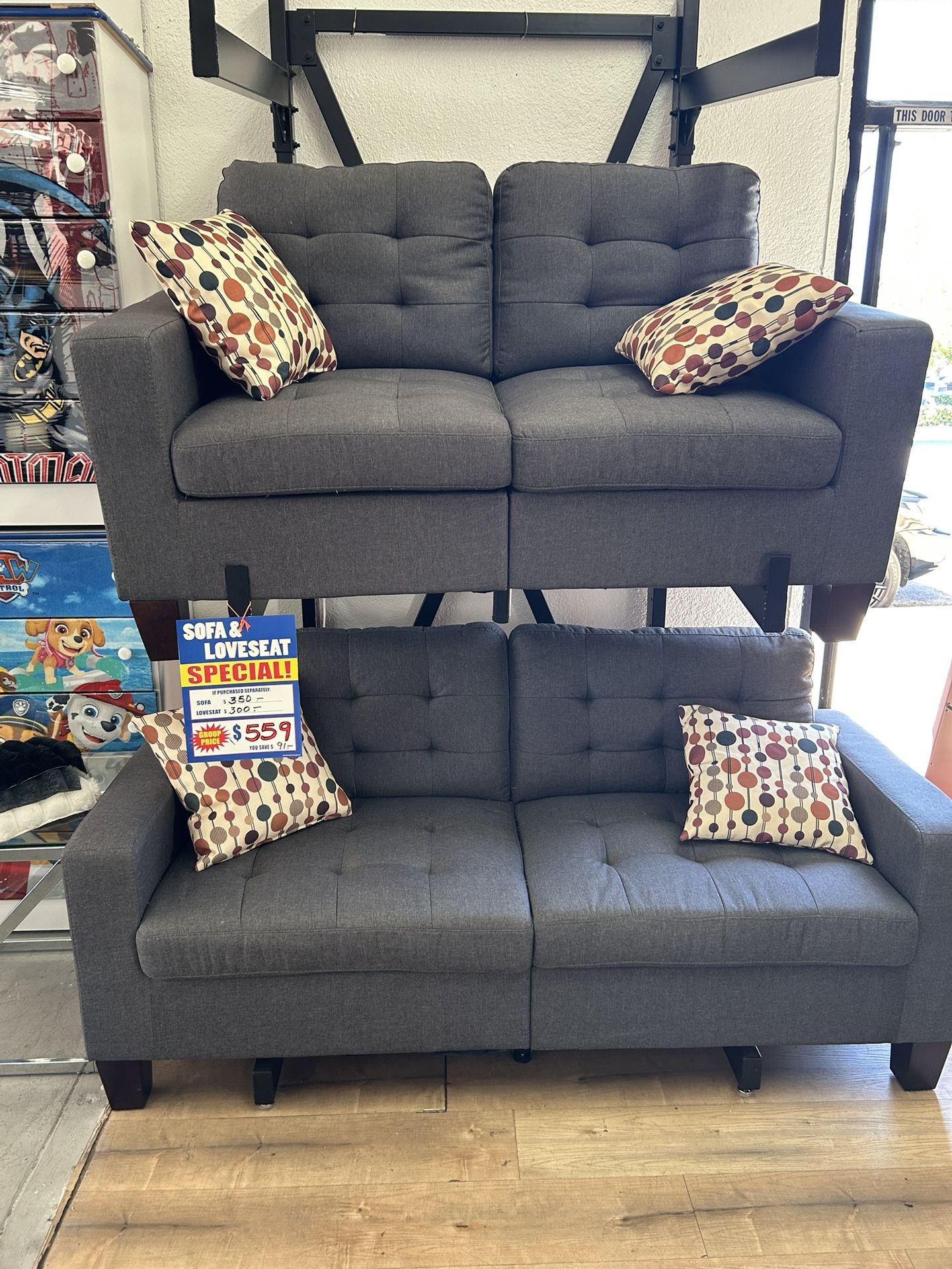 Sofa And Loveseat Set OCTOBER SPECIAL SALE