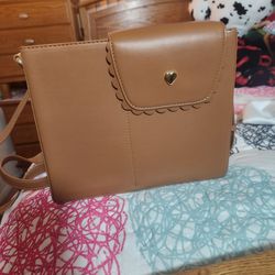 Purse With Cup Holder Section 