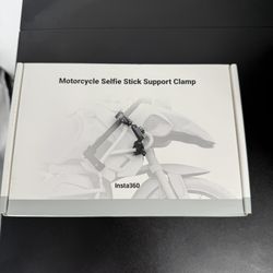 Insta360 Motorcycle Selfie Stick Support Clamp – Brand New in Box