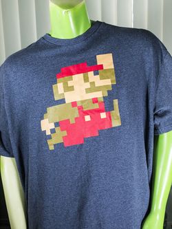 Pixel Super Mario T-Shirt