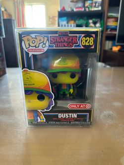 Stranger Things Dustin Blacklight Funko Pop