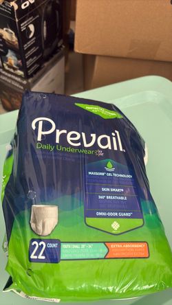 Prevail Daily Underwear Youth/Small 22 Count