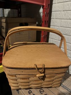 Longaberger Larger Picnic Basket