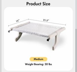 Cat Bed Window Perch - Like New, Unused