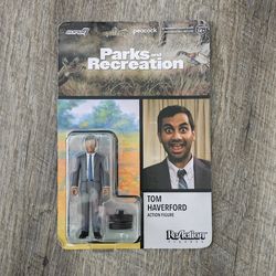 2023 PARKS AND RECREATION ReAction Super7 TOM HAVERFORD 3.75" Figure NEW