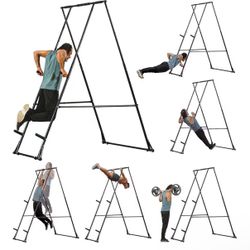 KT High and Foldable Pull Up Dip Station Power Tower