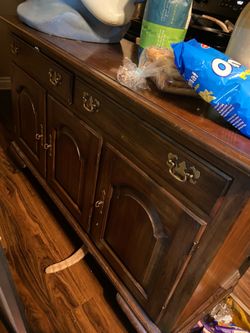 Vintage buffet dresser kitchen cabinet free 50by20