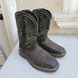 Size 9 Ariat Work Boots Steel Toe
