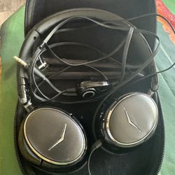 Klipsch Image One Headphones Black With Case And Attachments