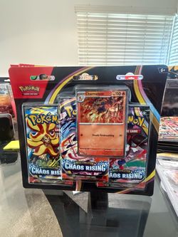 Pokémon TCG Chaos Rising 3pk Blister