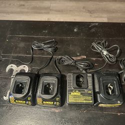 Dewalt Battery Chargers Good Condition $20 Each