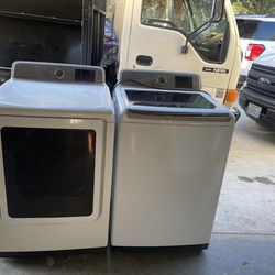 Lavadora y secadora Samsung