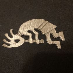 2.3” Pewter Brooch,by Spoontiques 4122