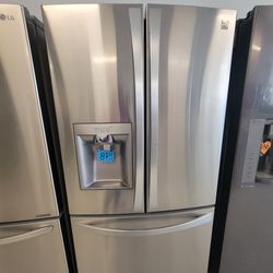 Kenmore Stainless Steel French Door Refrigerator Used In Good Condition With 90days Warranty 2305 Varnum St, Mt Rainier, MD 20712