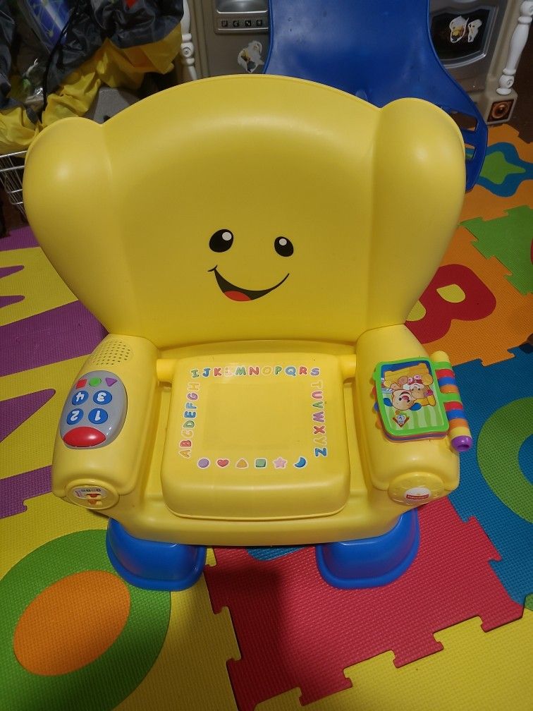 Fisher-Price  Smart Stages Talking Yellow Chair