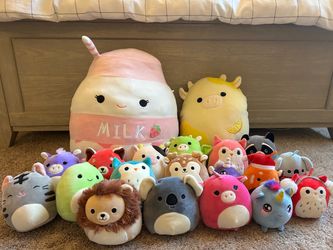 Squishmallows Plush Collection – 20+ Pieces