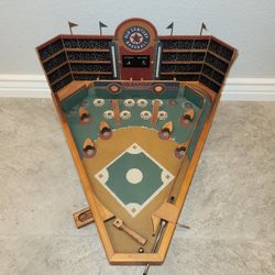 Old Century Baseball Game 26” Wood Construction Classic Pinball Style