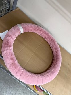 $25 14 inch Pink Fur Wheel Cover