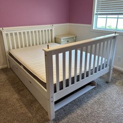 Full Size Bed W/ Trundle