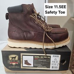 Red Wings Irish Setter Safety Toe Work Boots Size 11.5 EE