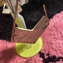 Pre-love in great condition, gold and white earrings for pierced ears