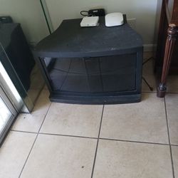 Black TV Stand