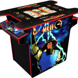Pre-Owned Arcade1UP Mortal Kombat / Midway Head-to-Head (H2H) Gaming Table with Lit Deck